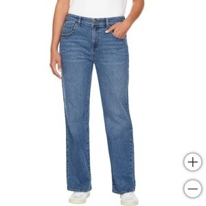 Buffalo David Bitton Della Jeans High Rise Wide Leg stretch